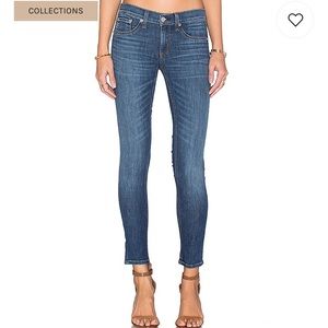 Rag & Bone Mid Rise Capri Jeans in Rae